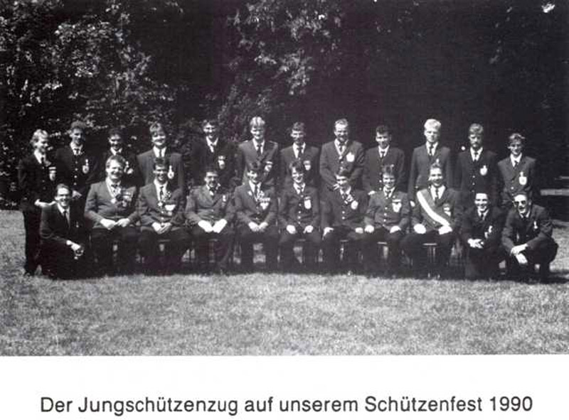 jungschuetzen schuetzenfest 1990